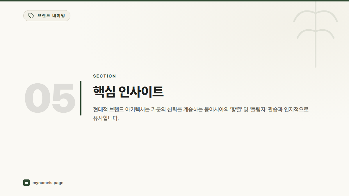 핵심 인사이트 — 섹션 요약
