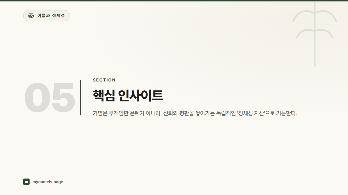 핵심 인사이트 — 섹션 요약