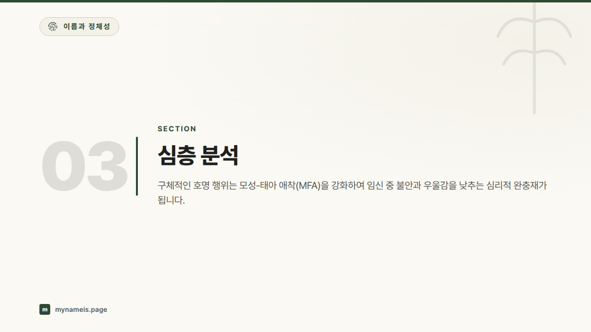 심층 분석 — 섹션 요약